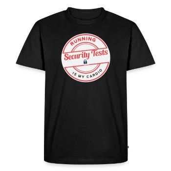 Cybersecurity - IT Security Computer Scientist - Men's Premium Organic T-Shirt - black - Front - Nico (187cm)