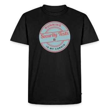 Cybersecurity - IT Security Computer Scientist - Men's Premium Organic T-Shirt - black - Front - Nico (187cm)