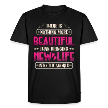 Ob-gyn Squad Doctor Obstetrician Gynecologist - Men's Premium Organic T-Shirt - black - Front - Nico (187cm)
