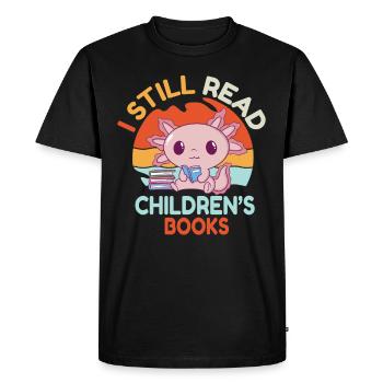 Enseignante au primaire Éducatrice de maternelle - T-shirt Premium bio Homme - noir - Devant - Nico (187cm)