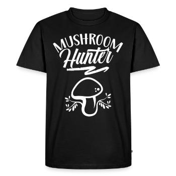 Mushroom pickers Mushroom pickers Mushroom pickers - Men's Premium Organic T-Shirt - black - Front - Nico (187cm)
