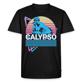 Calypso Goddess Ancient Greek Greek Myth - Men's Premium Organic T-Shirt - black - Front - Nico (187cm)