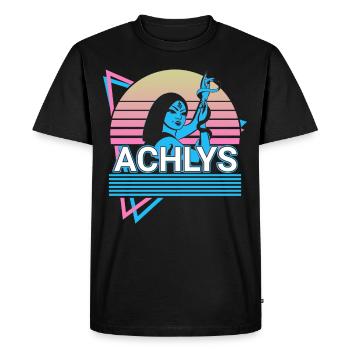 Achly's goddess Ancient Greek Greek mythology - Men's Premium Organic T-Shirt - black - Front - Nico (187cm)