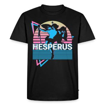 Hesperus dieu grec Mythe grec antique - T-shirt Premium bio Homme - noir - Devant - Nico (187cm)