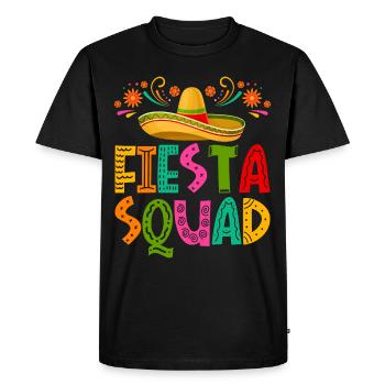 Équipe Cinco De Mayo Fiesta - T-shirt Premium bio Homme - noir - Devant - Nico (187cm)