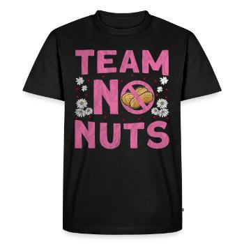Team No Nuts Baby Annonce fille - T-shirt Premium bio Homme - noir - Devant - Nico (187cm)