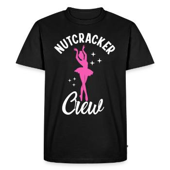 Équipage de Casse-Noisette - T-shirt Premium bio Homme - noir - Devant - Nico (187cm)