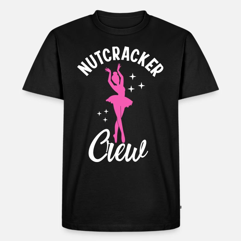 Nutcracker Crew - Männer Premium Bio T-Shirt - Schwarz