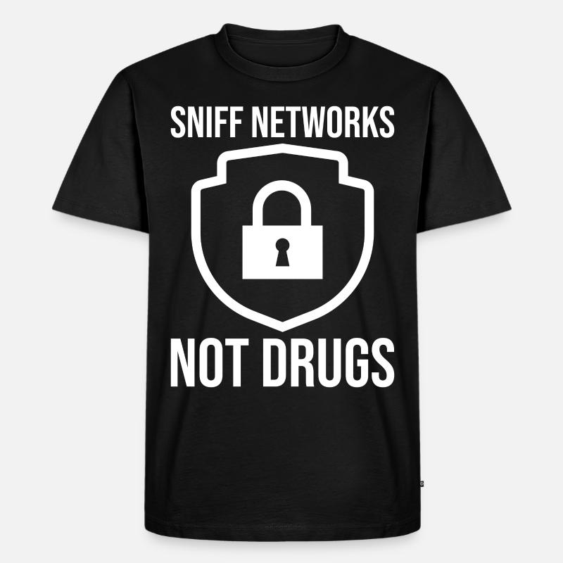 Cybersecurity Computersicherheit Cybersecurity - Männer Premium Bio T-Shirt - Schwarz