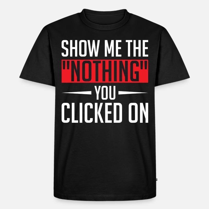 Cybersecurity Computer Security Cybersecurity - Men's Premium Organic T-Shirt - black