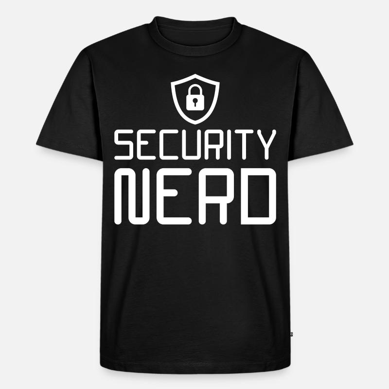 Cybersecurity Computer Security Cybersecurity - Men's Premium Organic T-Shirt - black