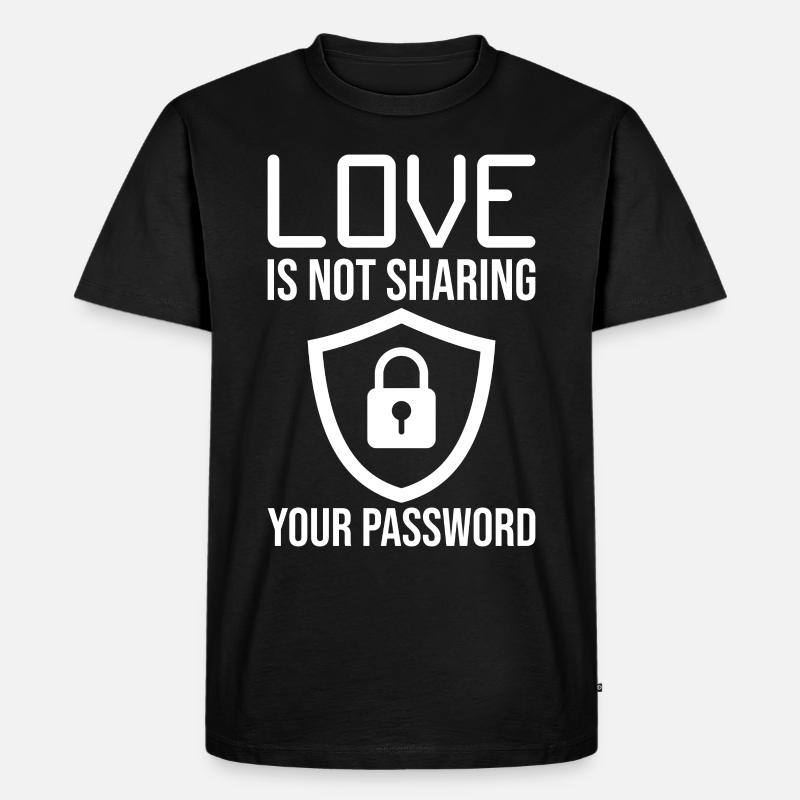 Cybersecurity Computersicherheit Cybersecurity - Männer Premium Bio T-Shirt - Schwarz