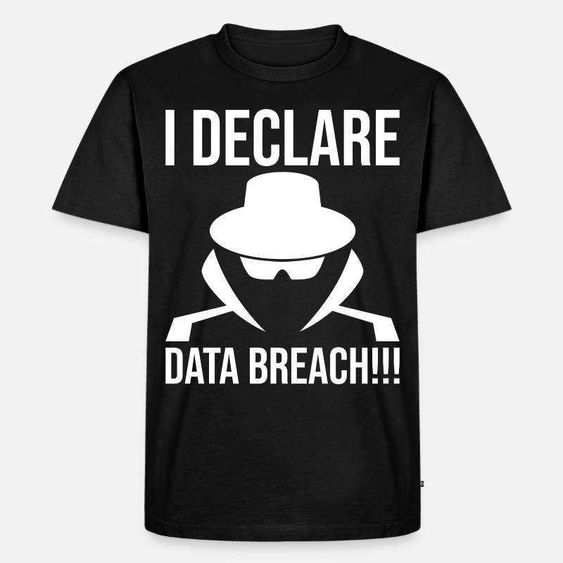 Cybersecurity Computer Security Cybersecurity - Men's Premium Organic T-Shirt - black