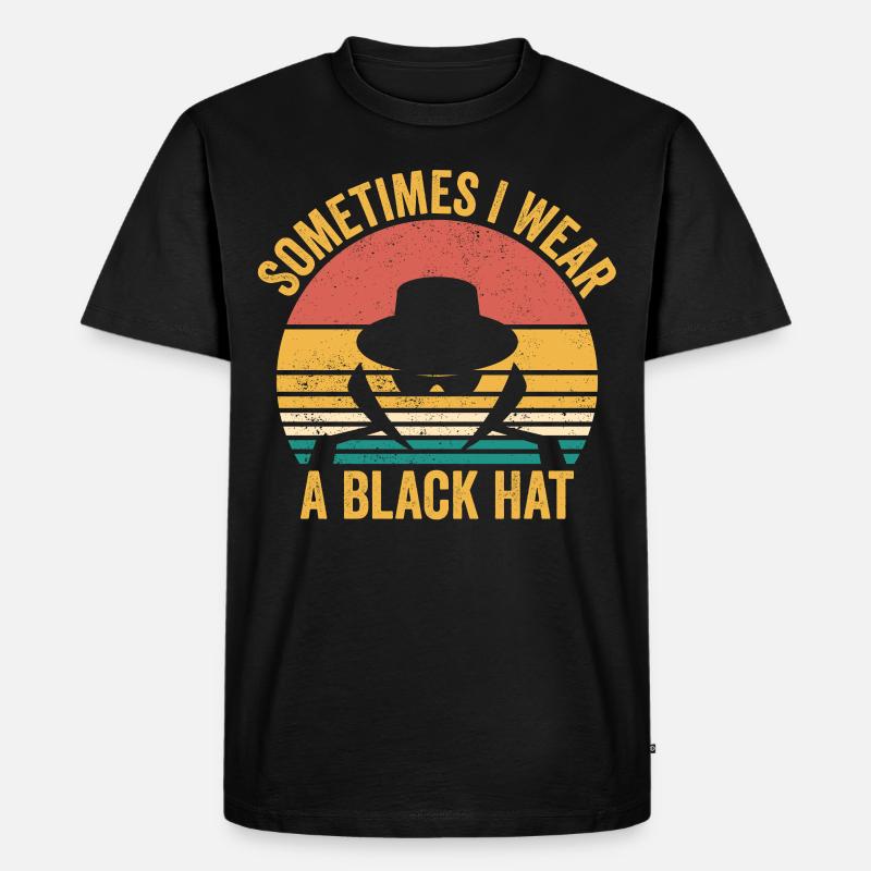 Cybersecurity Computer Security Cybersecurity - Men's Premium Organic T-Shirt - black