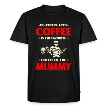 Mythologie égyptienne Egypte Archéologie Café - T-shirt Premium bio Homme - noir - Devant - Nico (187cm)