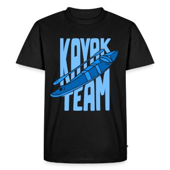 Kayak Team Kayaking Kayakers Kayaking - Men's Premium Organic T-Shirt - black - Front - Nico (187cm)