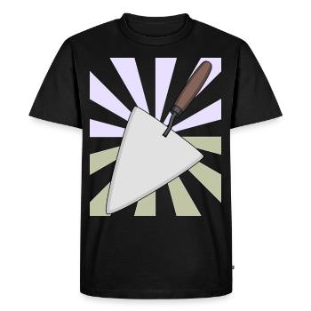 Christmas Gift Bricklayer's Trowel Craftsman Builder - Men's Premium Organic T-Shirt - black - Front - Nico (187cm)