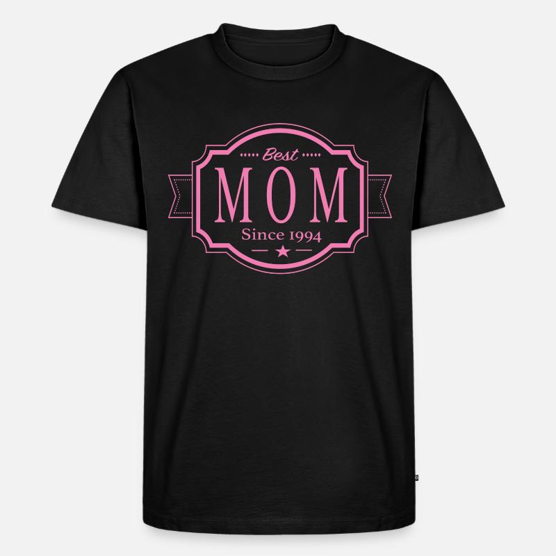 Beste Mama seit 1994 - Männer Premium Bio T-Shirt - Schwarz
