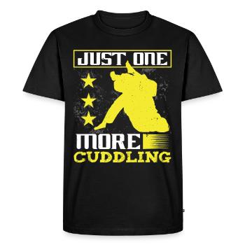 Jiu Jitsu Juste un Jujutsu MMA câlin de plus - T-shirt Premium bio Homme - noir - Devant - Nico (187cm)