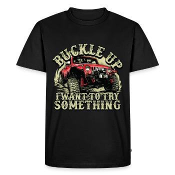 Monster Truck Racer Mode de vie Off Road Racing Gesc - T-shirt Premium bio Homme - noir - Devant - Nico (187cm)