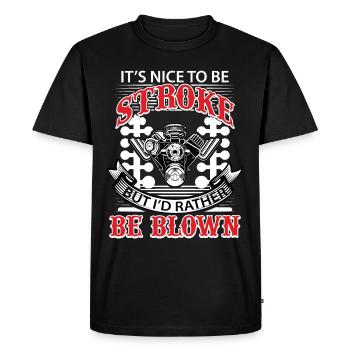 Race Dirt Racing Life Funny Pun Dirt Track Raci - Men's Premium Organic T-Shirt - black - Front - Nico (187cm)