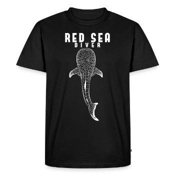 Diving Whale Shark Egypt Holiday Scuba - Men's Premium Organic T-Shirt - black - Front - Nico (187cm)