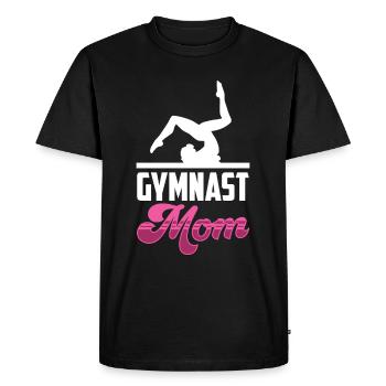 Gymnaste Maman Gymnaste Gymnastique Gymnastique Gymnastique - T-shirt Premium bio Homme - noir - Devant - Nico (187cm)