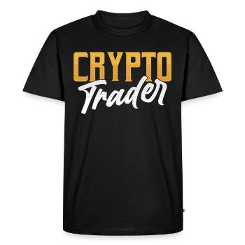 Crypto Traders Crypto Trades Trader Trading - T-shirt Premium bio Homme - noir - Devant - Nico (187cm)