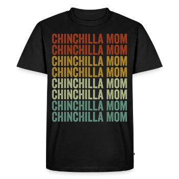 Chinchilla-Mama Chinchilla-Lover Chinchilla-Ma - T-shirt Premium bio Homme - noir - Devant - Nico (187cm)