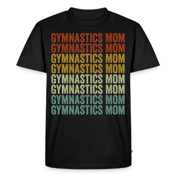 Gymnastique Maman Gymnastique Maman Femmes Gymnastique - T-shirt Premium bio Homme - noir - Devant - Nico (187cm)