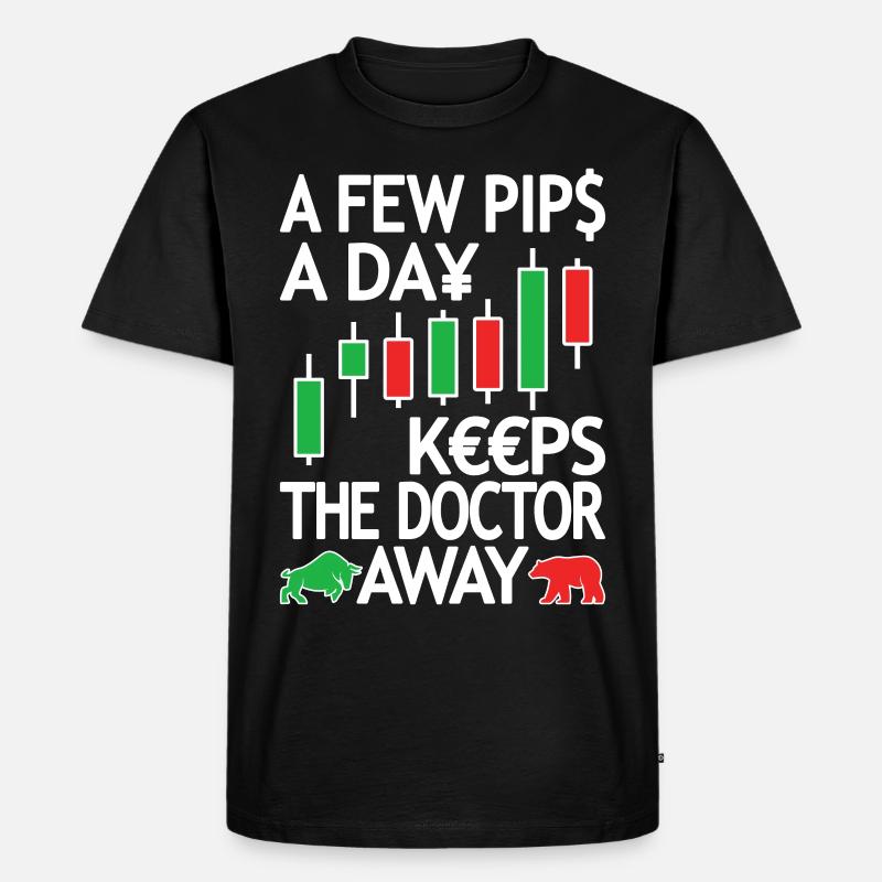DayTrader Trader Forex Trading Forex Trading - T-shirt Premium bio Homme - noir