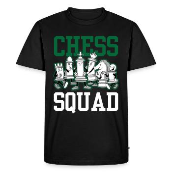 Chess Group Team Chess Player Lovers Chess - Men's Premium Organic T-Shirt - black - Front - Nico (187cm)