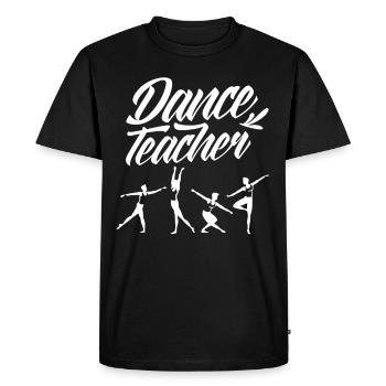 Ballet Dance Teacher Dance Teacher Dance School - Men's Premium Organic T-Shirt - black - Front - Nico (187cm)