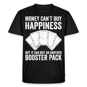 Funny Trading Card Game TCG - Men's Premium Organic T-Shirt - black - Front - Nico (187cm)