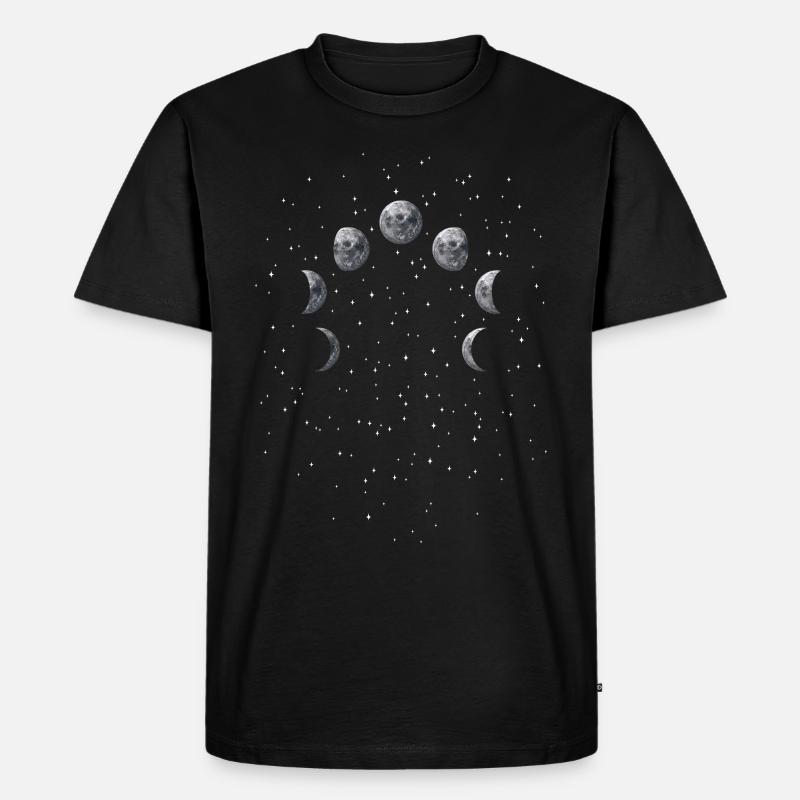 Lunar Eclipse Astronomy Telescope - Men's Premium Organic T-Shirt - black
