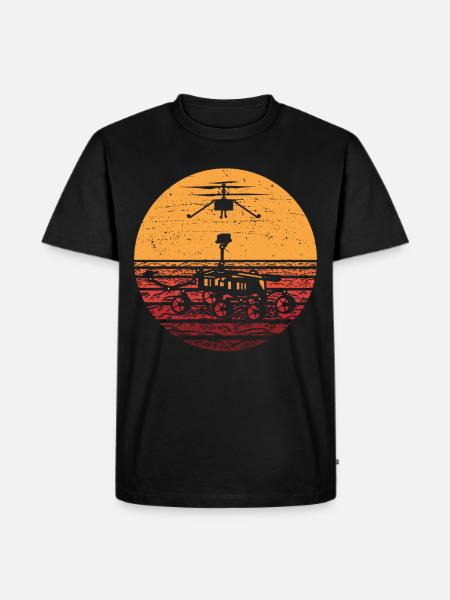 Research Astronomer Star Galaxy - Men's Premium Organic T-Shirt - black