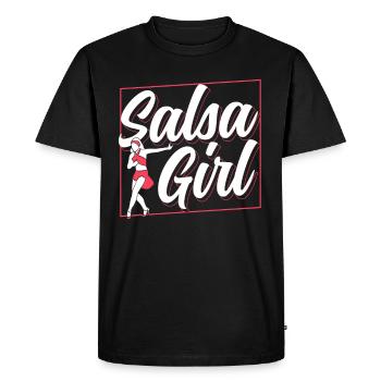 Salsa Girls Mama Dancing Dancers Dance Hobby - T-shirt Premium bio Homme - noir - Devant - Nico (187cm)