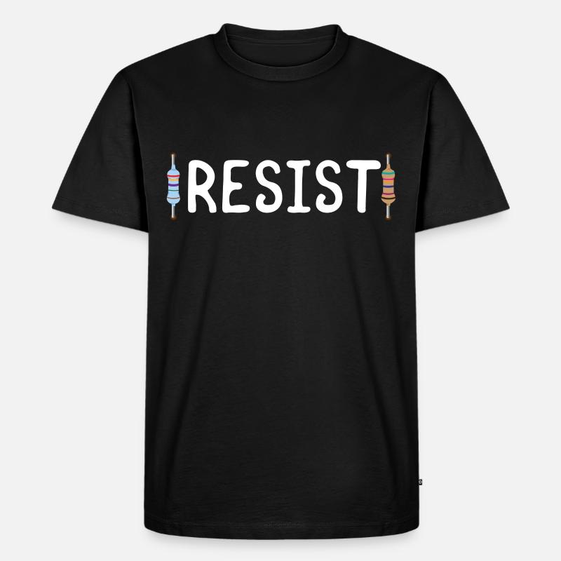 Physics Symbol Science Nerd - Men's Premium Organic T-Shirt - black