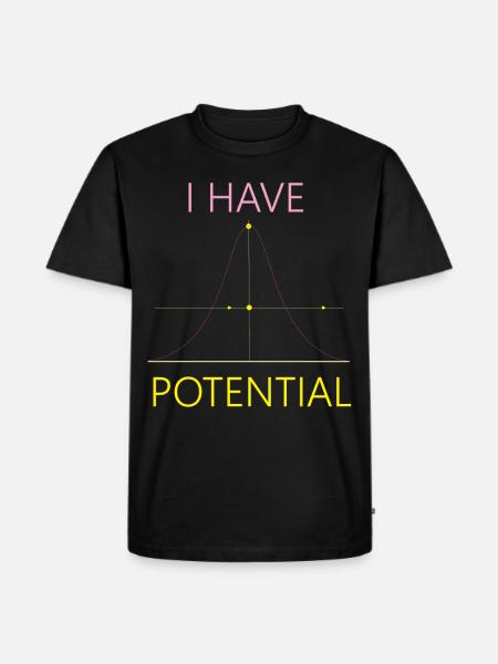 Future Physicist Science Nerd I - Men's Premium Organic T-Shirt - black