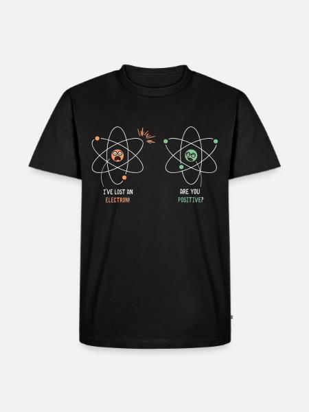 Physical Science Energy - Men's Premium Organic T-Shirt - black