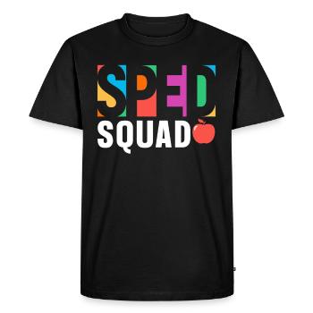 Équipe d’éducation spécialisée Enseignants Profession d’éducateur spécialisé - T-shirt Premium bio Homme - noir - Devant - Nico (187cm)