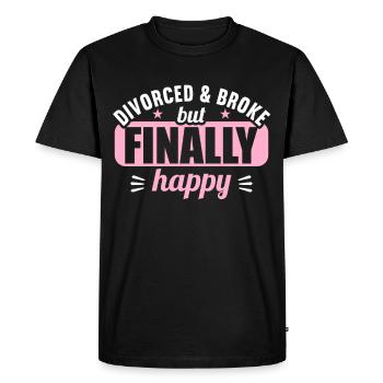 Meilleure ex-femme du monde depuis le divorce de 2019 - T-shirt Premium bio Homme - noir - Devant - Nico (187cm)