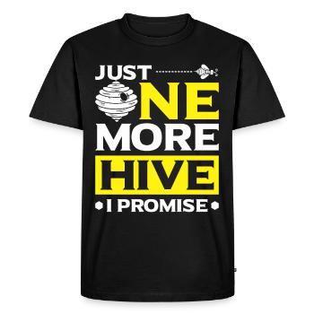Beekeepers Bees Honey bees Beekeeping - Men's Premium Organic T-Shirt - black - Front - Nico (187cm)