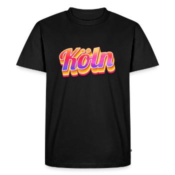 Cologne Cologne - T-shirt Premium bio Homme - noir - Devant - Nico (187cm)