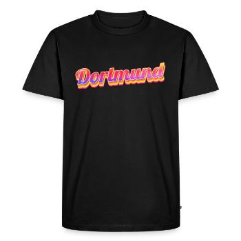 Dortmunderin Dortmunder Dortmund - Men's Premium Organic T-Shirt - black - Front - Nico (187cm)