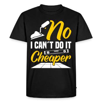 Flooring Flooring Installer Tiler Flooring - Men's Premium Organic T-Shirt - black - Front - Nico (187cm)