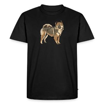 Eurasier Dog I Race de chien pour les propriétaires de chiens - T-shirt Premium bio Homme - noir - Devant - Nico (187cm)