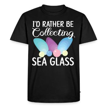 Sorry. I can't. I have plans on the beach - Men's Premium Organic T-Shirt - black - Front - Nico (187cm)