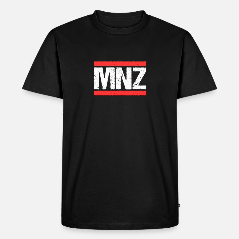 Mainzerin Mainzer Mainz - Männer Premium Bio T-Shirt - Schwarz