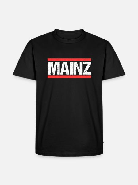 Mainzerin Mainzer Mainz - Männer Premium Bio T-Shirt - Schwarz